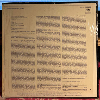 Pierre Boulez - La Mer - L'Après Midi D'un Faune - Jeux *SHRINK* | Near Mint (NM) Near Mint (NM)-