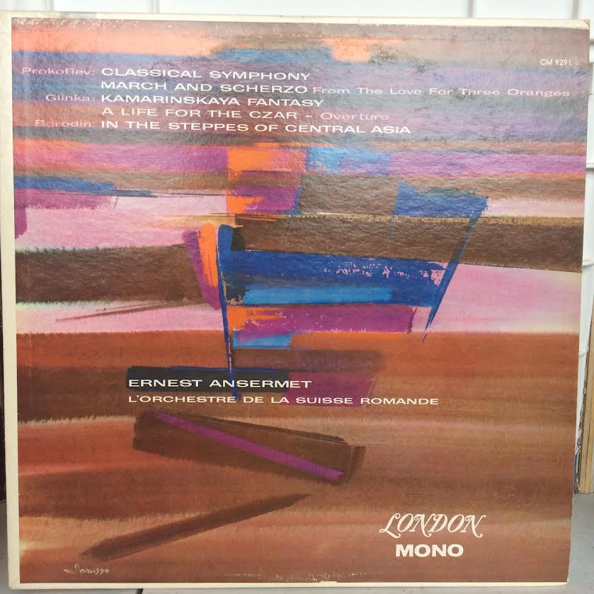 Sergei Prokofiev / Mikhail Ivanovich Glinka / Alex - Classical Symphony / March And Scherzo / Kamarinska Fantasy / A Life For The Czar / In The Steppes Of Central Asia (VINYL) | Near Mint (NM or M-) Very Good Plus (VG+)-