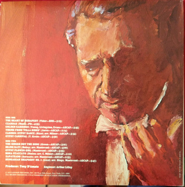 Mantovani And His Orchestra - Gypsy Soul | Near Mint (NM) Near Mint (NM)-