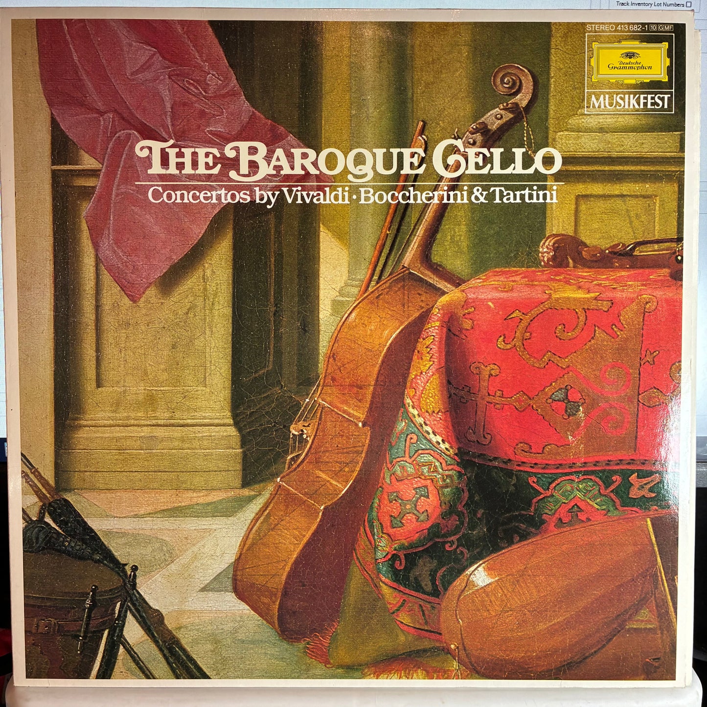 Antonio Vivaldi - The Baroque Cello - Concertos By Vivaldi • Boccherini & Tartini (VINYL) | Near Mint (NM or M-)-