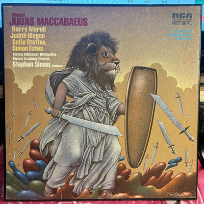 Georg Friedrich Händel - Judas Maccabaeus *BOX* | Near Mint (NM) Very Good Plus (VG+)-