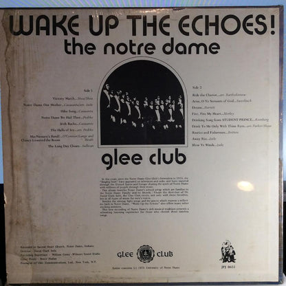 The Notre Dame Glee Club - Wake Up The Echoes! (VINYL) | Near Mint (NM) Near Mint (NM)-