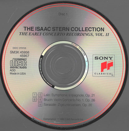Isaac Stern - The Early Concerto Recordings, Vol. 2 (3xCD) | Near Mint (NM) Near Mint (NM)-