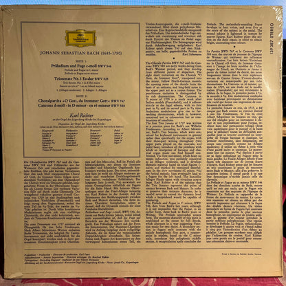Johann Sebastian Bach - Orgelwerke = Organ Works = Œuvres Pour Orgue (Vol. 3) *SHRINK/GERMANY* | Near Mint (NM) Near Mint (NM)-