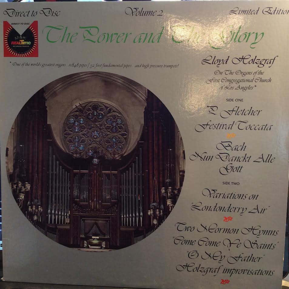 Lloyd Holzgraf - The Power And The Glory Volume 2 (VINYL) | Near Mint (NM)-