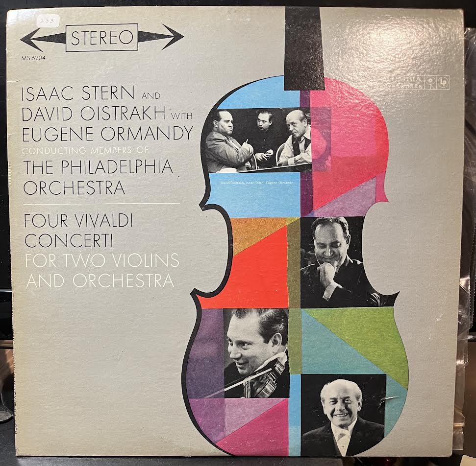 Isaac Stern - Four Vivaldi Concerti For Two Violins And Orchestra (VINYL) | Near Mint (NM) Excellent+ (EX+)-