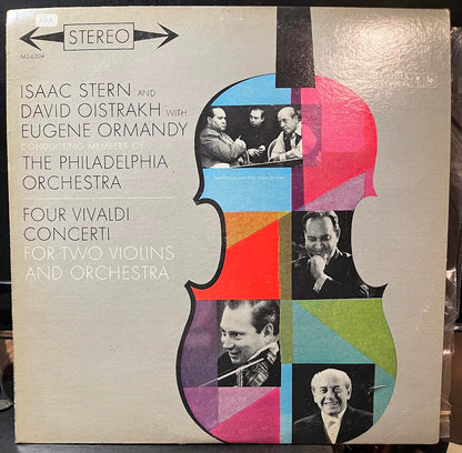 Isaac Stern - Four Vivaldi Concerti For Two Violins And Orchestra (VINYL) | Near Mint (NM) Excellent+ (EX+)-