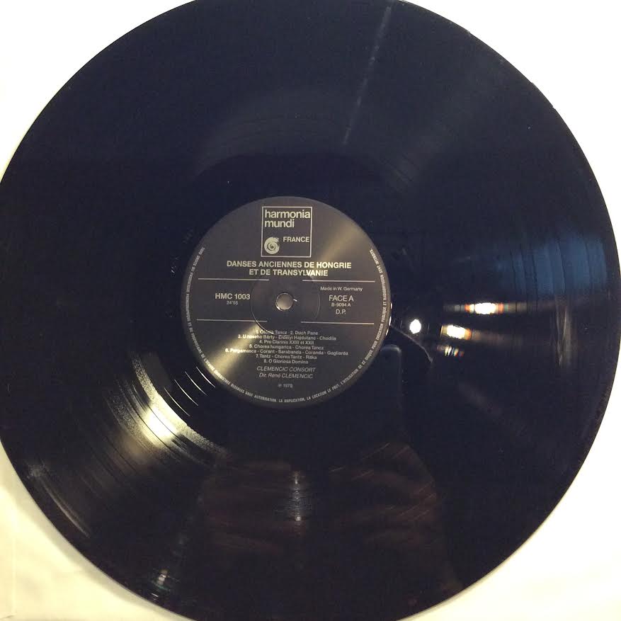 Clemencic Consort - Danses Anciennes De Hongrie (VINYL) | Near Mint (NM) Near Mint (NM)-