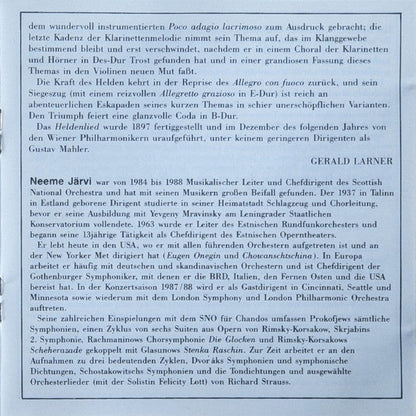 Symphony No. 1 ' The Bells Of Zlonice' - The Hero's Song Symphonic Poem Op. 111 (CD) | Near Mint (NM) Near Mint (NM)-