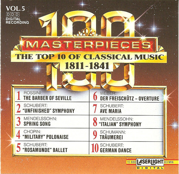 Various - The Top 100 Masterpieces Of Classical Music: 1685-1928 *10XCD BOX* | Near Mint (NM) Near Mint (NM)-