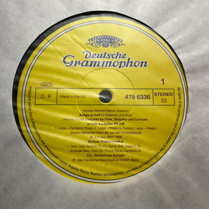 Tomaso Albinoni - Albinoni: Adagio, Pachelbel: Canon (VINYL) | Near Mint (NM) Excellent+ (EX+)-
