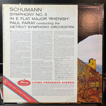 Robert Schumann - Symphony No. 3 In E-Flat Major, Op. 97 "Rhenish" (VINYL) | Near Mint (NM or M-) Excellent+ (EX+)-
