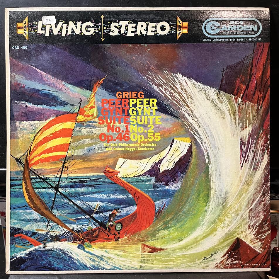 Edvard Grieg - Peer Gynt Suites, Nos. 1 And 2 (VINYL) | Near Mint (NM) Excellent+ (EX+)-