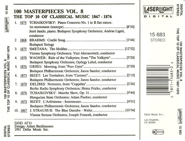 Various - The Top 100 Masterpieces Of Classical Music: 1685-1928 *10XCD BOX* | Near Mint (NM) Near Mint (NM)-