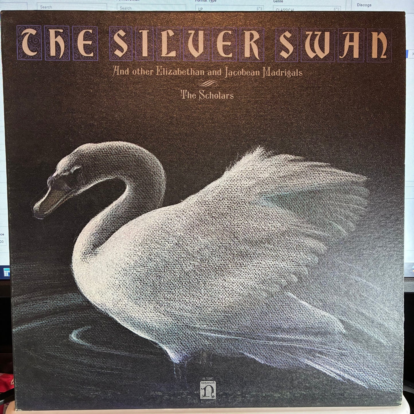 The Scholars (3) - The Silver Swan (And Other Elizabethan And Jacobean Madrigals) (VINYL) | Near Mint (NM or M-)-