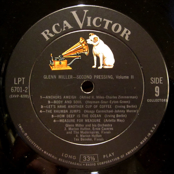 Glenn Miller And His Orchestra - Second Pressing, Volume Two | Near Mint (NM) Near Mint (NM)-