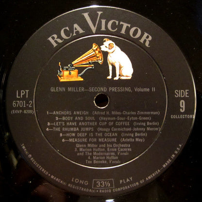 Glenn Miller And His Orchestra - Second Pressing, Volume Two | Near Mint (NM) Near Mint (NM)-