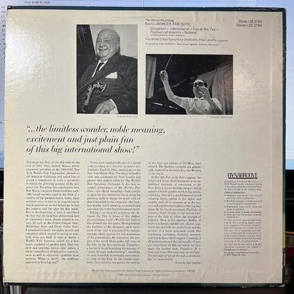 World's Fair Suite (The Official Recording) (VINYL) | Near Mint (NM) Excellent+ (EX+)-