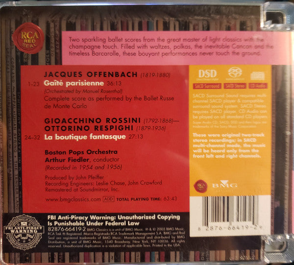 Jacques Offenbach - Offenbach - Gaite Parisienne, Rossini-Respighi - La Boutique Fantasque | Near Mint (NM) Near Mint (NM)-