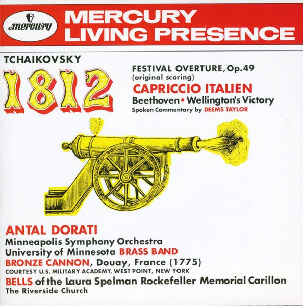 Pyotr Ilyich Tchaikovsky - 1812 Festival Overture, Op. 49 - Capriccio Italien - Wellington's Victory (CD) | Near Mint (NM) Near Mint (NM)-