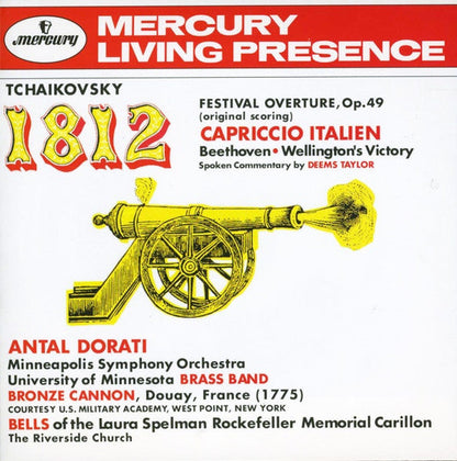 Pyotr Ilyich Tchaikovsky - 1812 Festival Overture, Op. 49 - Capriccio Italien - Wellington's Victory (CD) | Near Mint (NM) Near Mint (NM)-