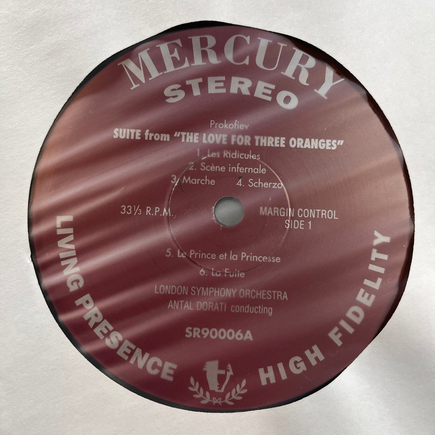 Sergei Prokofiev - The Love For Three Oranges Suite / Scythian Suite (VINYL) | Near Mint (NM) Near Mint (NM)-