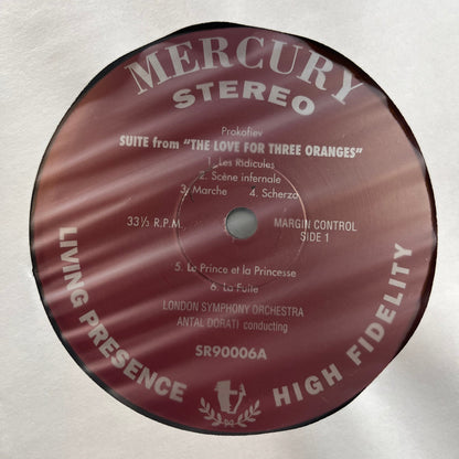 Sergei Prokofiev - The Love For Three Oranges Suite / Scythian Suite (VINYL) | Near Mint (NM) Near Mint (NM)-