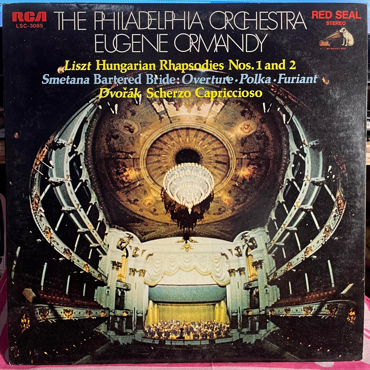 Franz Liszt - Hungarian Rhapsodies Nos. 1 And 2, Bartered Bride: Overture *STEREO/RED SEAL* | Near Mint (NM) Excellent (EX)-
