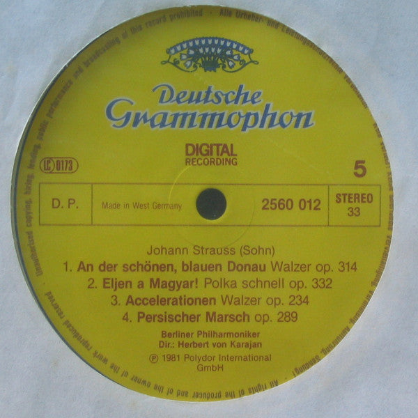 Berliner Philharmoniker - Johann & Josef Strauss Walzer•Polkas•Märsche•Ouvertüren *BOX* | Near Mint (NM) Excellent (EX)-