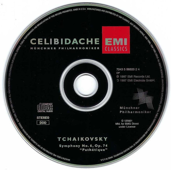 Pyotr Ilyich Tchaikovsky - Symphony No. 6 In B Minor, Op. 74 "Pathétique" (CD) | Near Mint (NM) Near Mint (NM)-