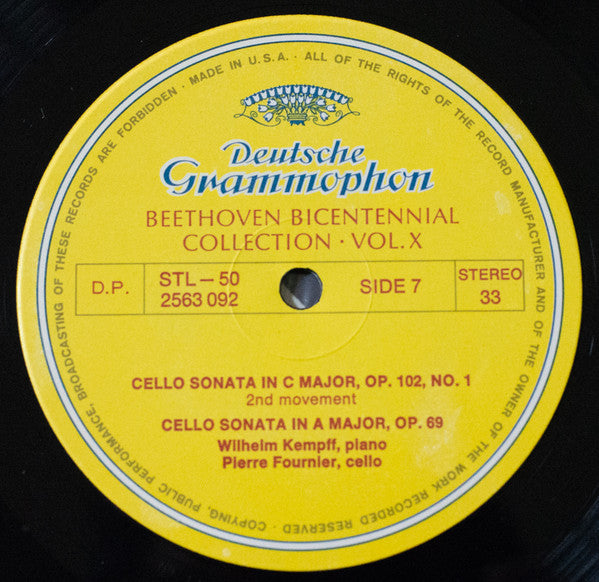 Ludwig Van Beethoven - Music For Violin And Cello Part 1 *BOX* | Near Mint (NM) Very Good Plus (VG+)-