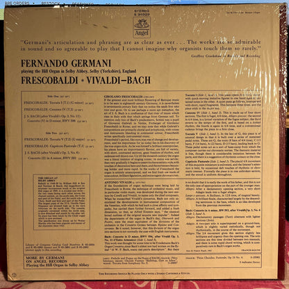 Girolamo Frescobaldi - Organ Recital At Selby Abbey, Yorkshire [No.3] *SHRINK* | Near Mint (NM) Near Mint (NM)-