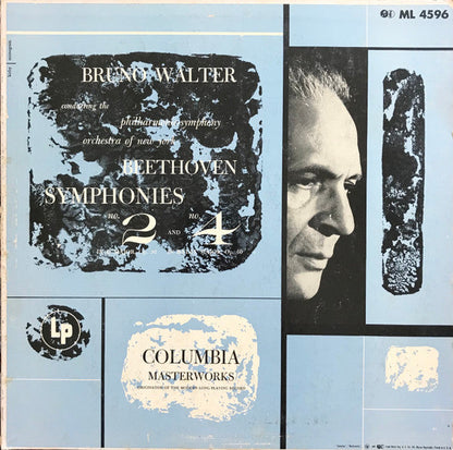 Ludwig van Beethoven - Symphonies No 2 In D Major, Op. 36 And No 4 In B-Flat Major, Op. 60 | Near Mint (NM) Excellent (EX)-