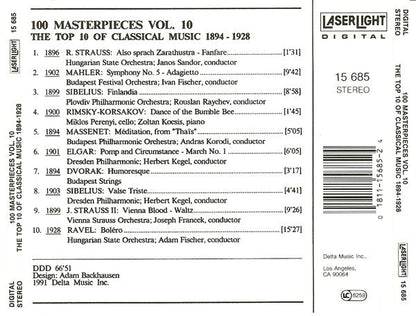 Various - The Top 100 Masterpieces Of Classical Music: 1685-1928 *10XCD BOX* | Near Mint (NM) Near Mint (NM)-