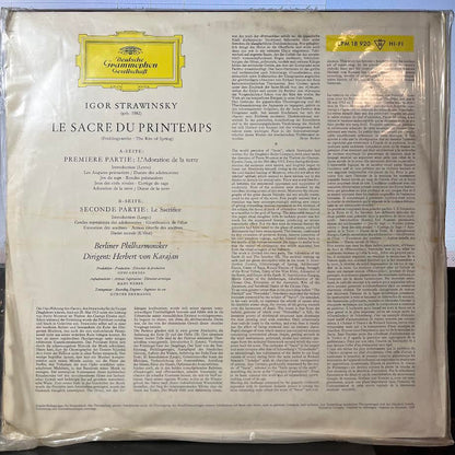 Le Sacre Du Printemps (VINYL) | Near Mint (NM) Excellent+ (EX+)-