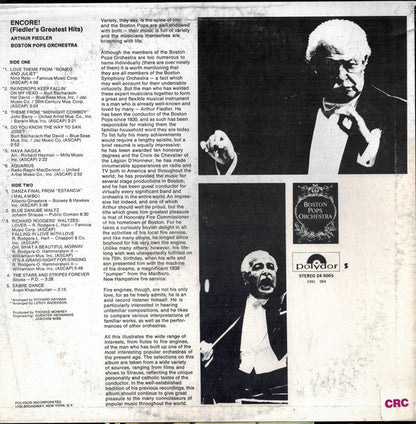 Arthur Fiedler - Encore (Fiedler's Greatest Hits) | Near Mint (NM) Excellent (EX)-