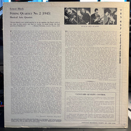 Ernest Bloch - String Quartet No 2 | Near Mint (NM) Excellent (EX)-