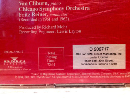 Van Cliburn - Piano Concerto No. 2 / Piano Concerto No. 5 "Emperor" (2xCD) | Near Mint (NM) Near Mint (NM)-