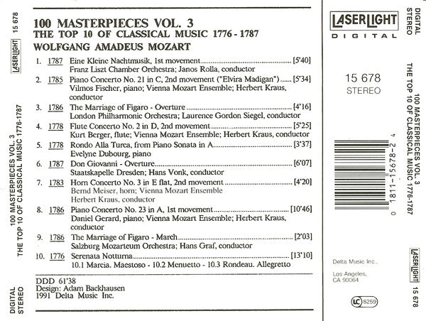 Various - The Top 100 Masterpieces Of Classical Music: 1685-1928 *10XCD BOX* | Near Mint (NM) Near Mint (NM)-