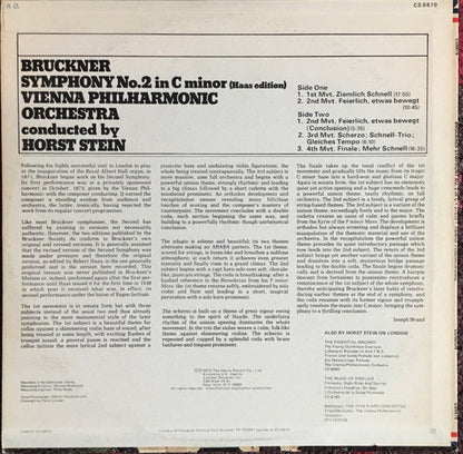 Anton Bruckner - Symphony No. 2 (VINYL) | Near Mint (NM) Near Mint (NM)-