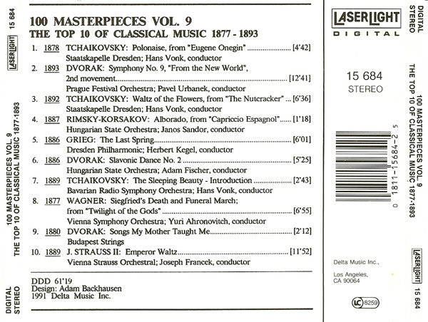 Various - The Top 100 Masterpieces Of Classical Music: 1685-1928 *10XCD BOX* | Near Mint (NM) Near Mint (NM)-