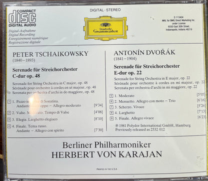 Pyotr Ilyich Tchaikovsky - Streicherserenaden = String Serenades = Sérénades Pour Cordes CD) | Near Mint (NM) Near Mint (NM)-