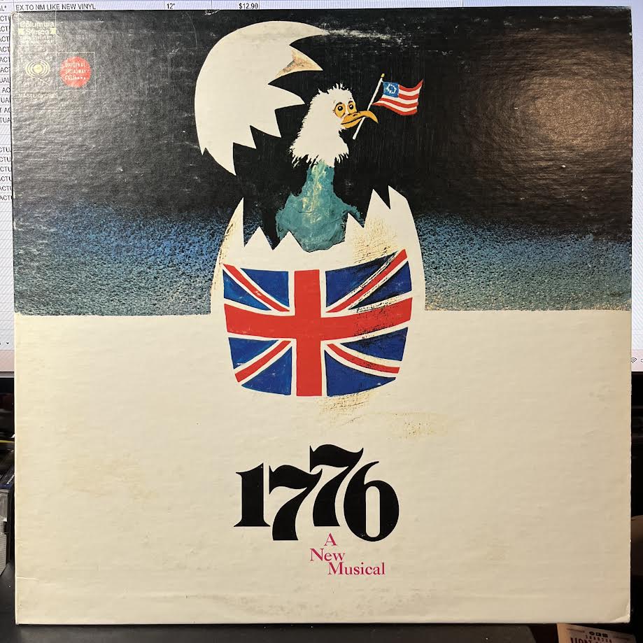 William Daniels - 1776 (A New Musical) (VINYL) | Near Mint (NM) Excellent (EX)-