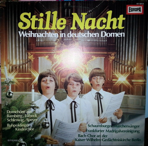 Ruhpoldinger Kinderchor - Stille Nacht - Weihnachten In Deutschen Domen | Near Mint (NM) Near Mint (NM)-