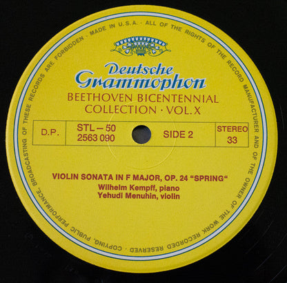 Ludwig Van Beethoven - Music For Violin And Cello Part 1 *BOX* | Near Mint (NM) Very Good Plus (VG+)-
