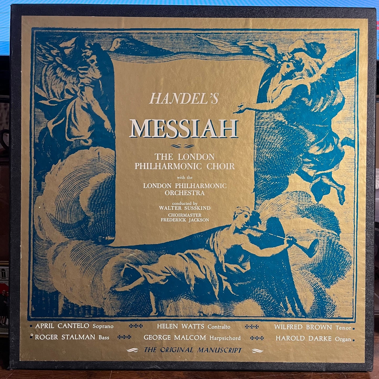 Georg Friedrich Händel - Handel's Messiah (The Original Manuscript) | Near Mint (NM) Near Mint (NM)-
