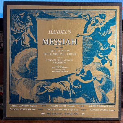 Georg Friedrich Händel - Handel's Messiah (The Original Manuscript) | Near Mint (NM) Near Mint (NM)-