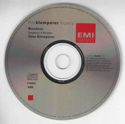Anton Bruckner - Symphony 4 Romantic (CD) | Near Mint (NM) Near Mint (NM)-