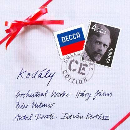Zoltán Kodály - Orchestral Works • Háry János (4x CD) | Near Mint (NM or M-) Near Mint (NM)-