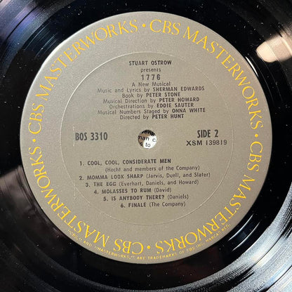 William Daniels - 1776 (A New Musical) (VINYL) | Near Mint (NM) Excellent (EX)-